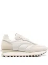 Eleventy Quilted Sneakers In Neutrals