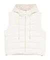 Eleventy Quilted-pattern Gilet In White