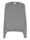 Eleventy Crew Neck Raglan Sleeve Sweater In Brown