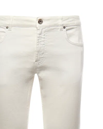 Eleventy Regular Fit Off White Denim Jeans
