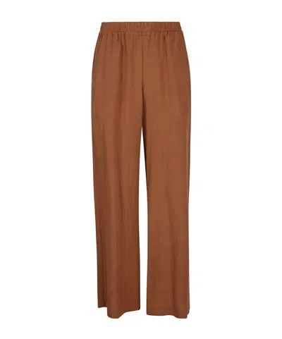 Eleventy Relaxed Fit Pants In Brown