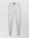 Eleventy Trousers Featuring Elastic Waistband And Pockets In White