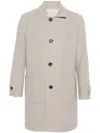 Eleventy Reversible Coat In Grey