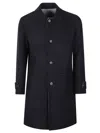 Eleventy Reversible Coat With Back Vent Detail In Black