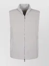 Eleventy Reversible Padded Jacket High Collar In Gray