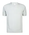 Eleventy Ice T-shirt In Cotton In White