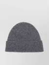 Eleventy Ribbed Texture Folded Cuff Hat