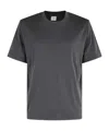 Eleventy Classic Round-neck Anthracite T-shirt In Gray
