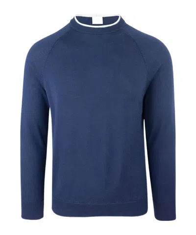 ELEVENTY ROUND NECK LONG-SLEEVED SWEATER