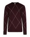 Eleventy Round Neck Sweater In Black