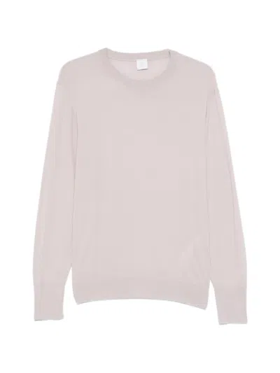Eleventy Round-neck Sweater In Orange