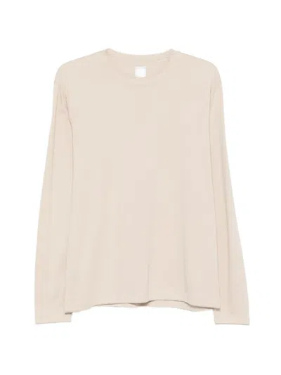 Eleventy Round Neck T-shirt In Neutral