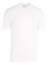 Eleventy Round-neck T-shirt In White