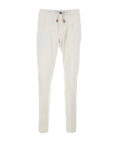 ELEVENTY ELEVENTY DRAWSTRING WAIST TROUSERS