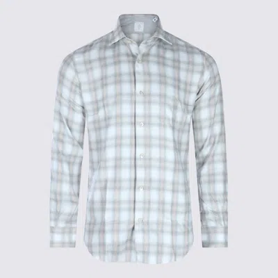 ELEVENTY SAND COTTON SHIRT