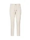 Eleventy Straight Trousers With Drawstring