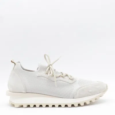Eleventy Sand Sneakers In Beige