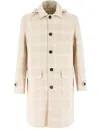 Eleventy Coat In Neutrals