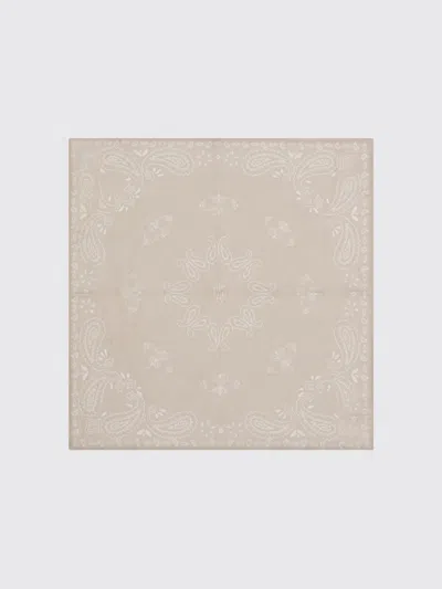 Eleventy Scarf Kids Color Beige In Silver