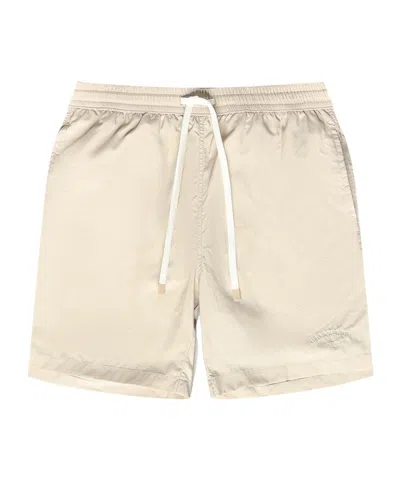Eleventy Logo-embroidered Swim Shorts In Pink