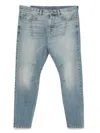 Eleventy Seam-detail Jeans In Blue