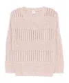 Eleventy Sequin-embellished Sweater In Pink