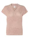 ELEVENTY SEQUIN-EMBELLISHED TOP