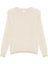 Eleventy Sequined Sweater In Neutrals