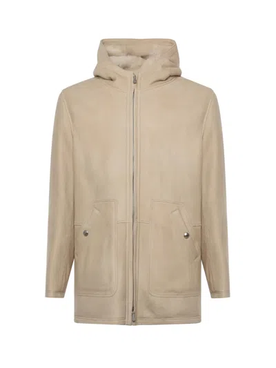 ELEVENTY SHEARLING JACKET