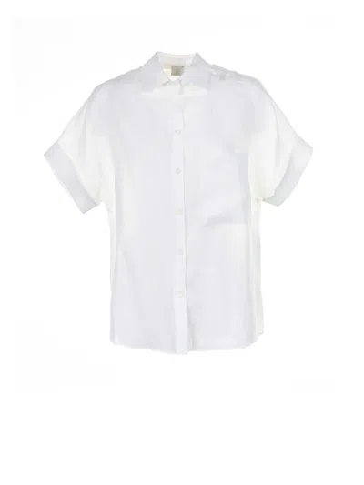 Eleventy Shirt In Bianco