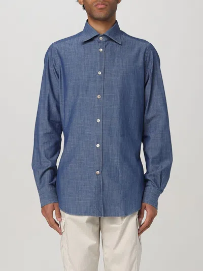 ELEVENTY SHIRT ELEVENTY MEN COLOR BLUE,423041009
