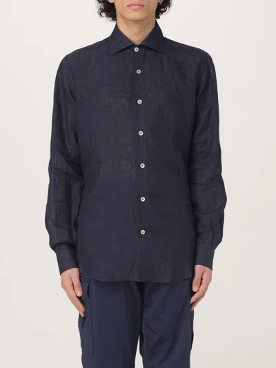 Eleventy Shirt  Men Color Blue