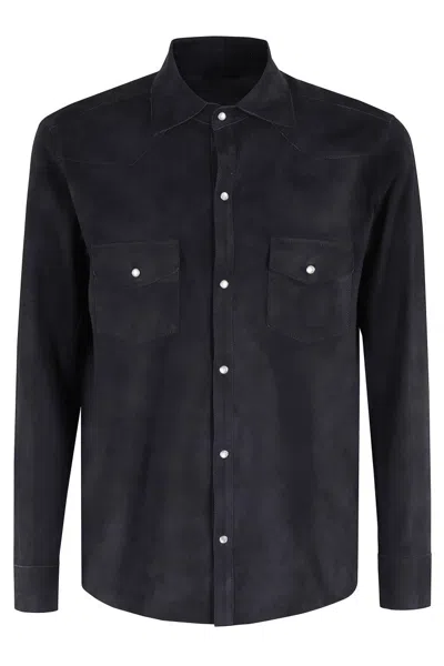 Eleventy Shirt Jacket Texas