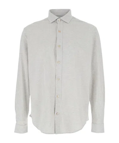 ELEVENTY ELEVENTY SHIRT WITH CLASSIC COLLAR