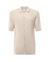 Eleventy Sand Cotton Regular Fit Shirt