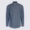 Eleventy Shirts Blue And Green In Multi