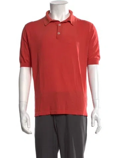 Pre-owned Eleventy Short Sleeve In Orange