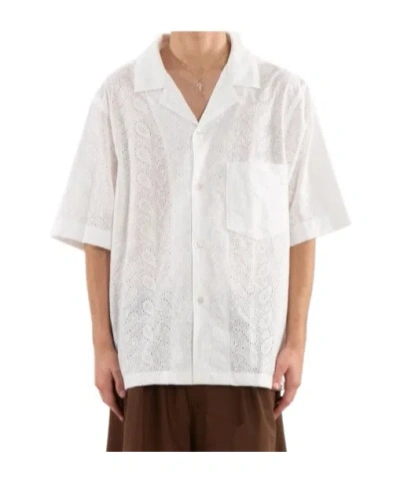 Eleventy Short Sleeve Shirt In White