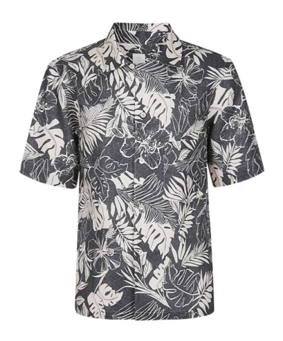 Eleventy Short Sleeve Shirt In Black