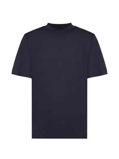 Eleventy Short-sleeve T-shirt In Black