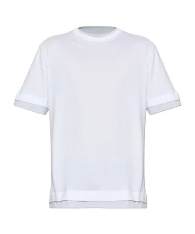 Eleventy Layered-effectt-shirt In White