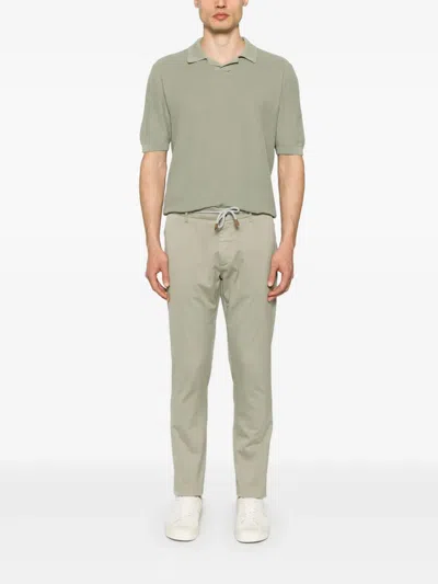 Eleventy Short-sleeve Top In Green