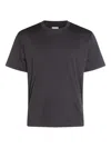 Eleventy Crew Neck Plain Design Short Sleeves In Gray