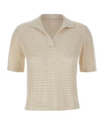 Eleventy Short-sleeved Knitwear In Neutral
