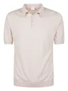 Eleventy Short-sleeved Polo Shirt In Neutral