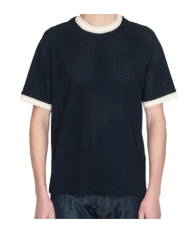 Eleventy Short-sleeved T-shirt In Blue