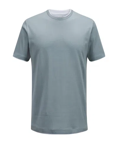 Eleventy Short-sleeved T-shirt In Multicolour