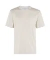 Eleventy Short-sleeve Cotton T-shirt In White