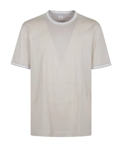 ELEVENTY ELEVENTY CONTRAST TRIM T-SHIRT