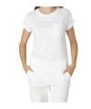 Eleventy Patch-pocket Rolled-cuff T-shirt In White